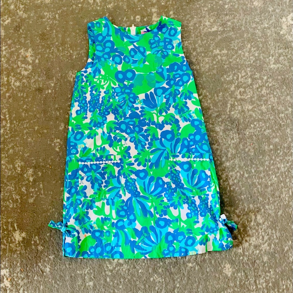 Lilly Pulitzer Classic Girls Shift Dress Sz 10